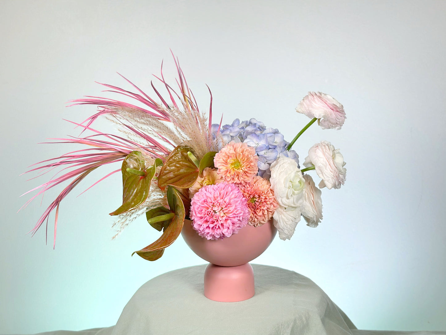 Lesson on Centerpiece. How-To-Make floral arrangement video tutorial + e-book